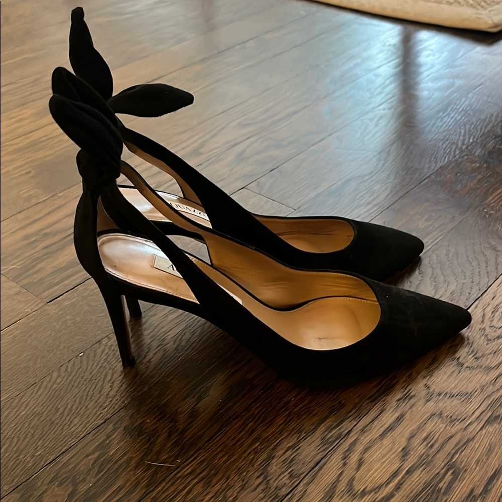 Aquazurra Black Women's Heels